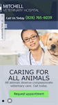 Mobile Screenshot of mitchellcountyvet.com